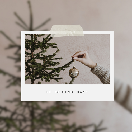 Comment réussir votre magasinage du Boxing Day?