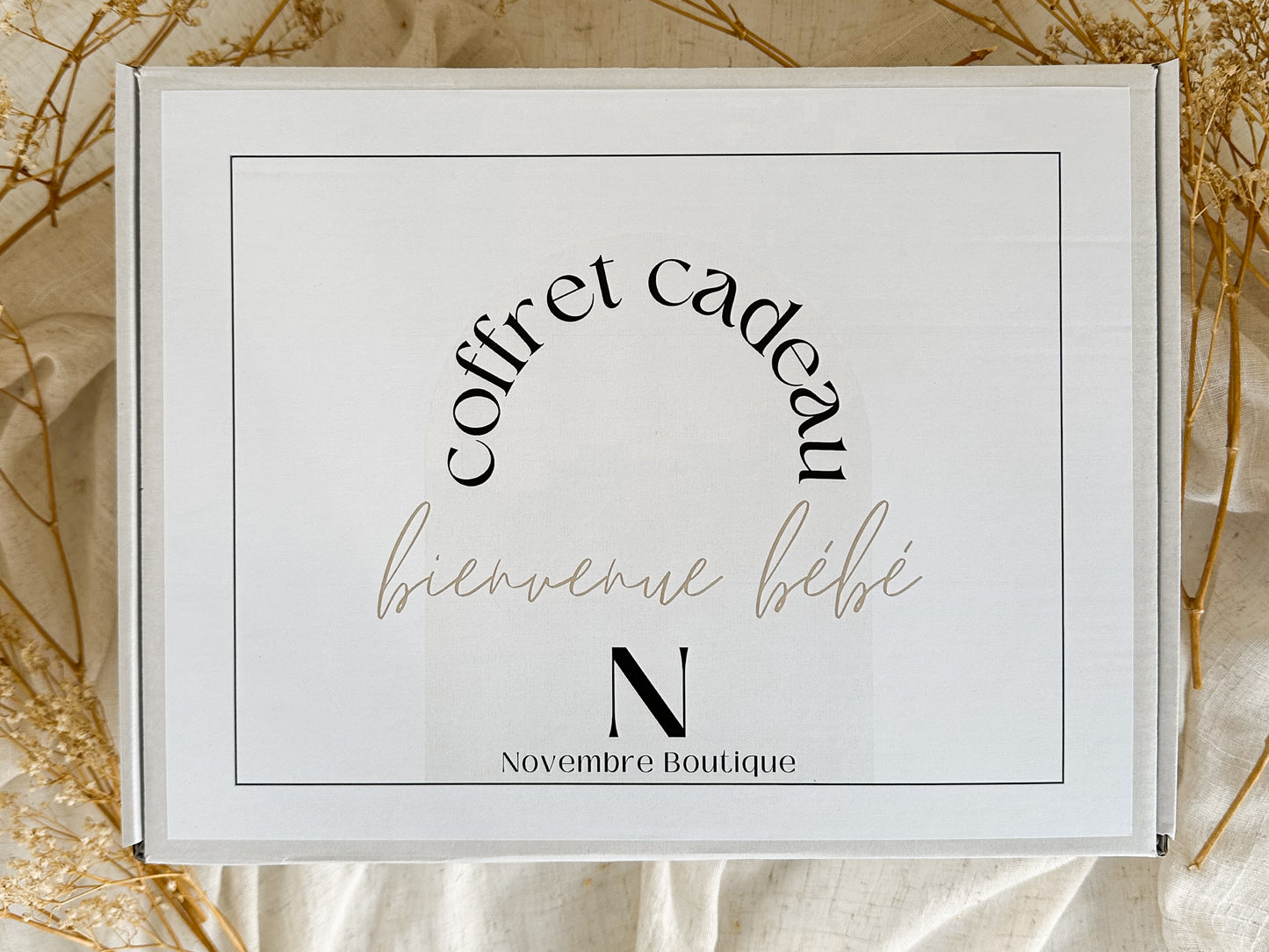Coffret cadeau Bienvenue bébé