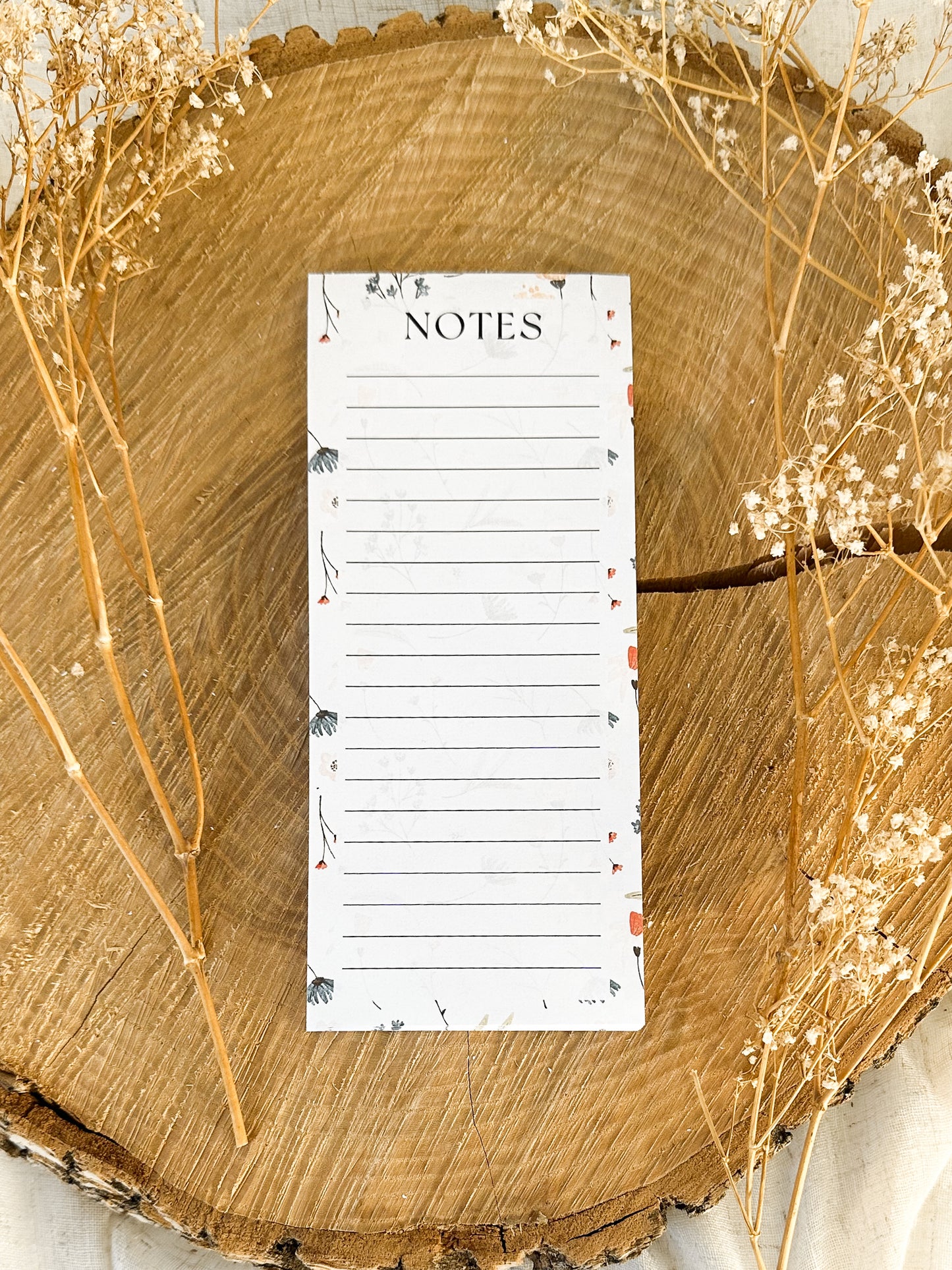 Bloc-Notes Calepin Fleuri