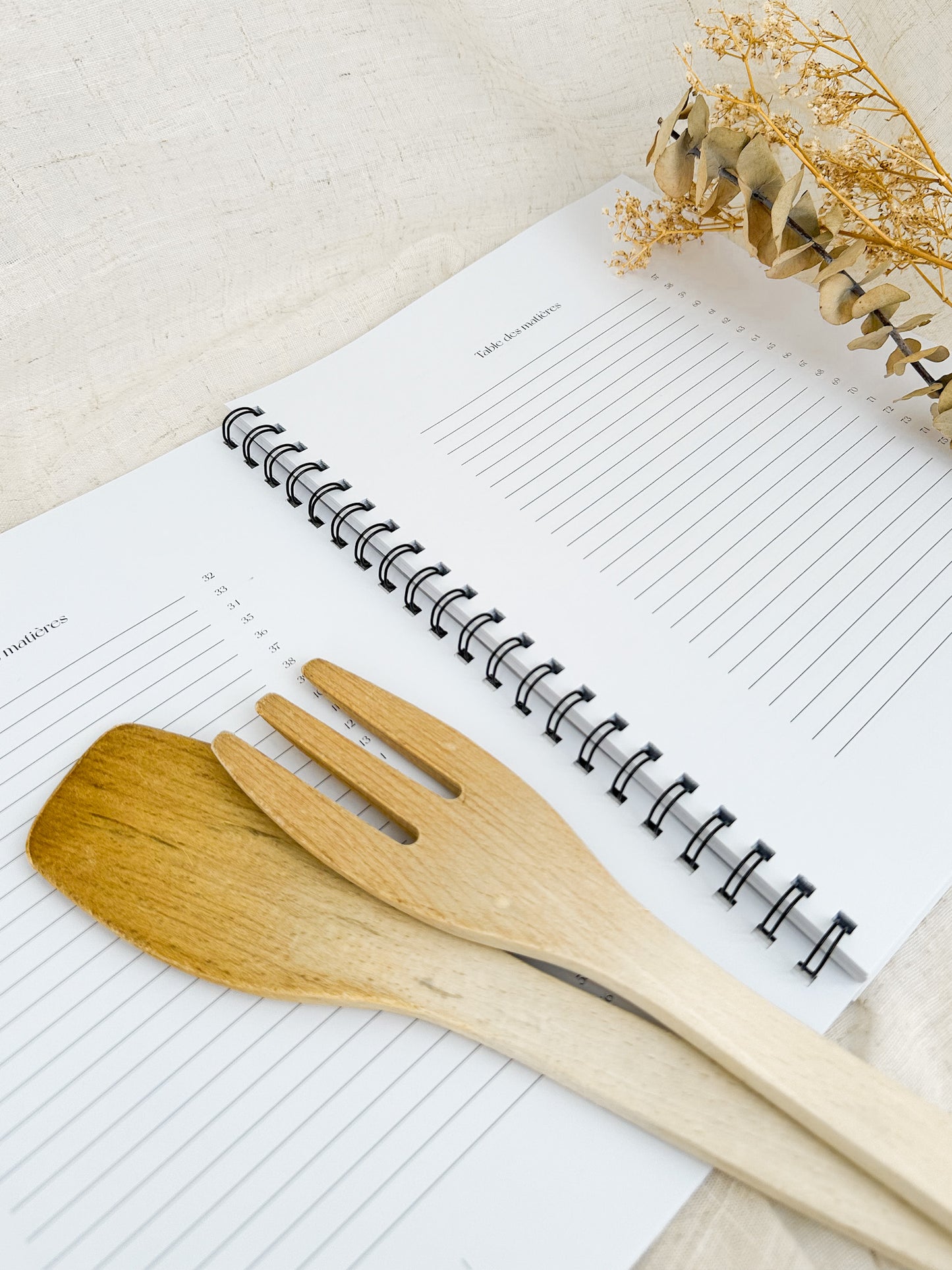 Livre de recettes à compléter Damier