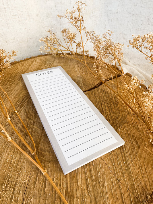 Bloc-Notes Calepin Greige