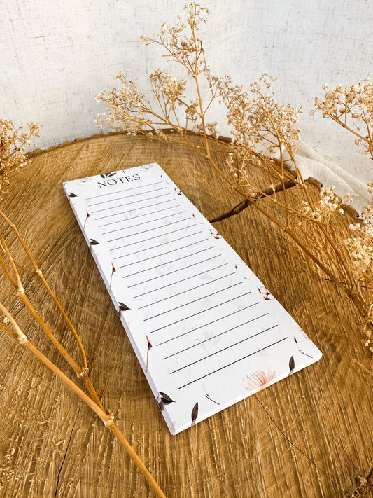 Bloc-Notes Calepin Fleurs Nordiques