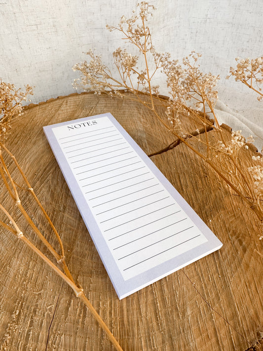 Bloc-Notes Calepin Lavande