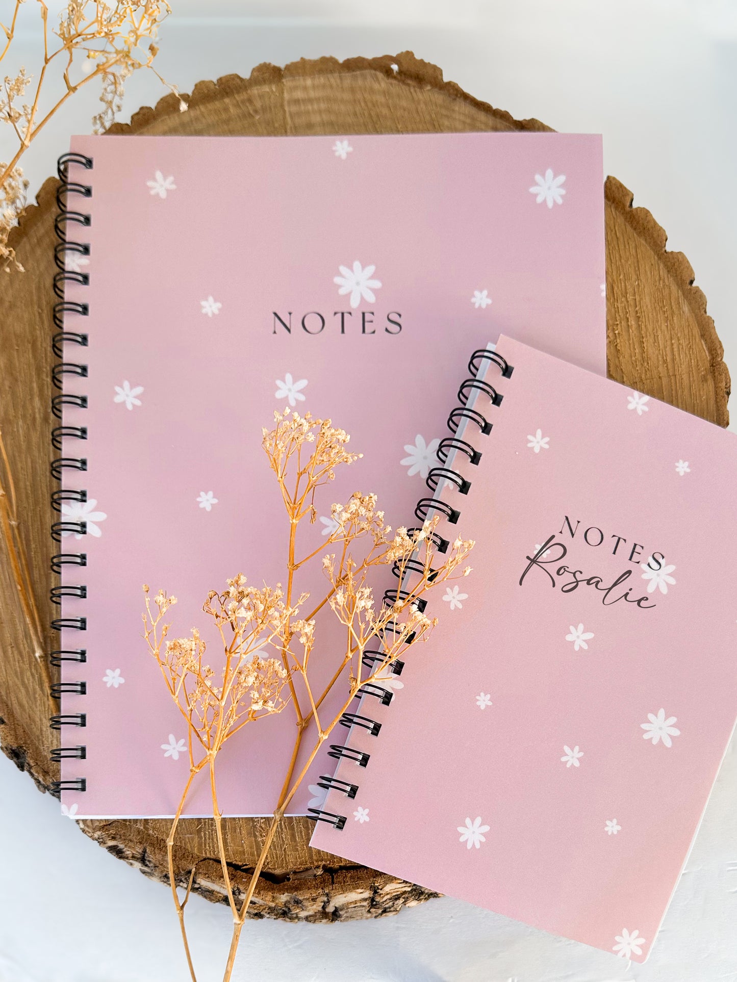Cahier de notes grand format Rosie