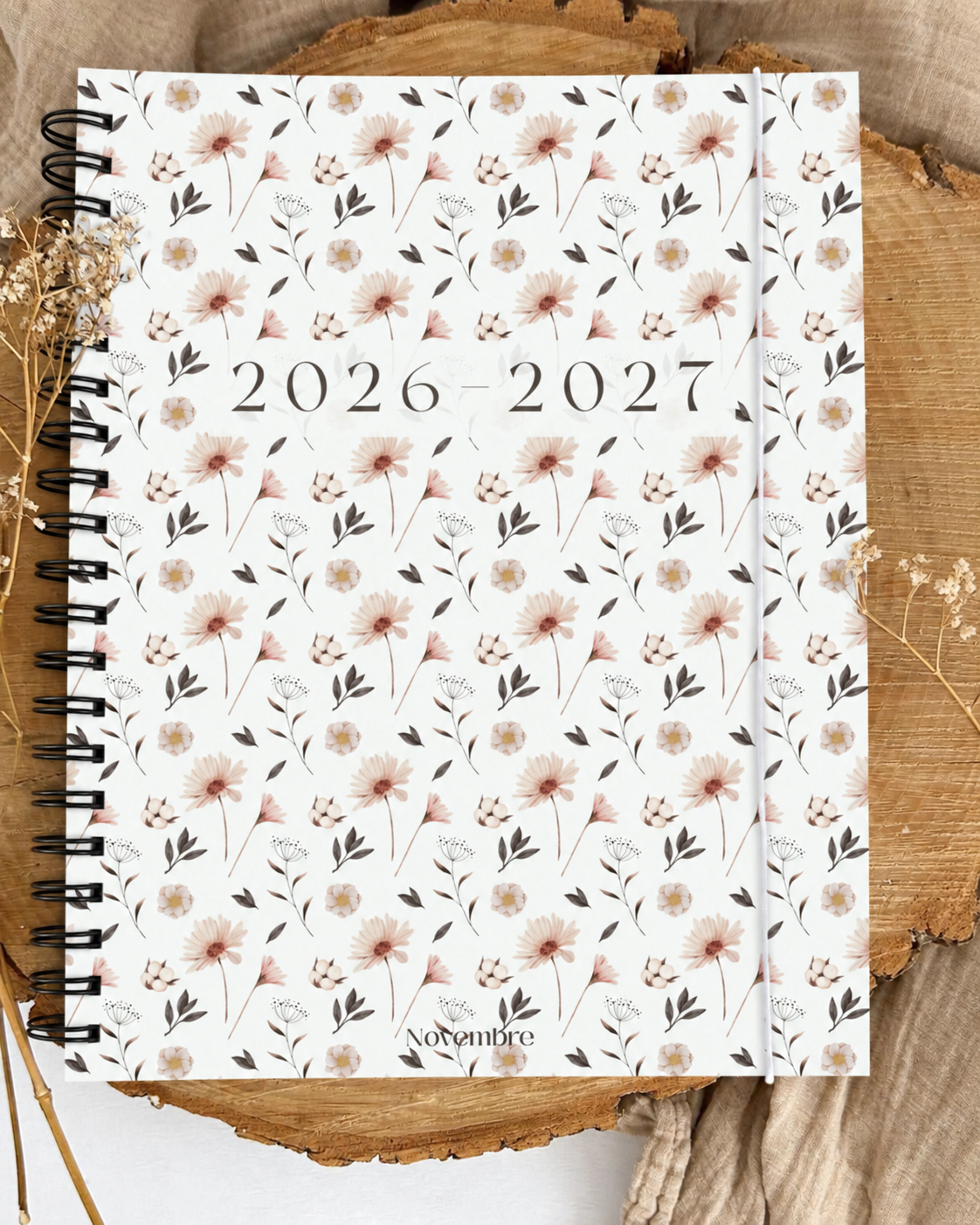 Agenda 2026-2027 Fleurs Nordiques Grand format