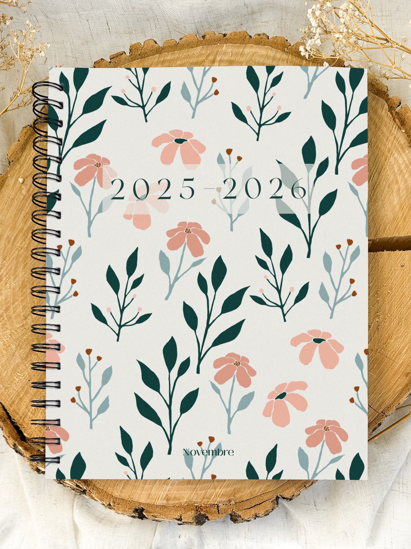 Agenda 2025-2026 grand format Flora