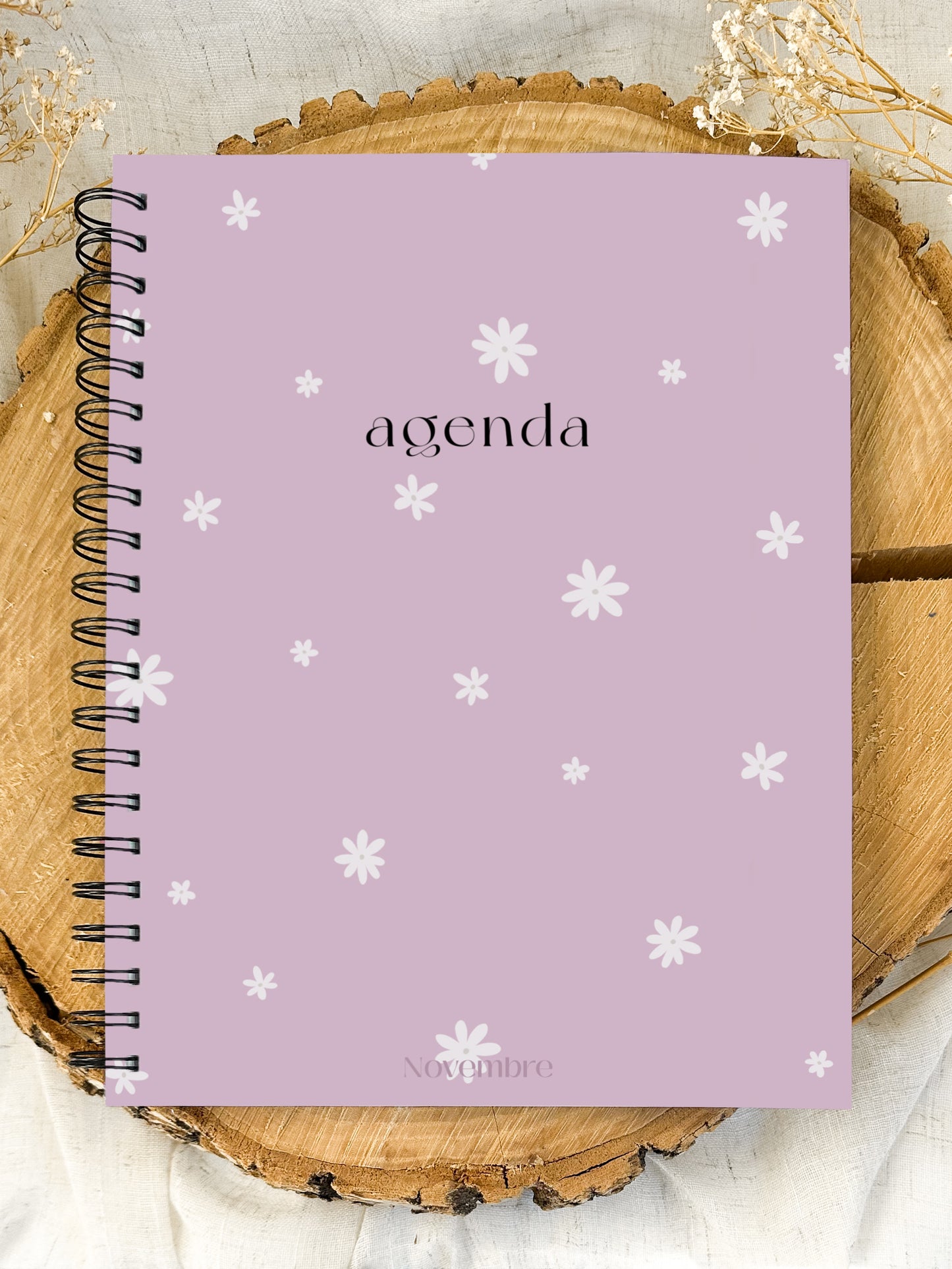 Agenda non-daté 12 mois Rosie