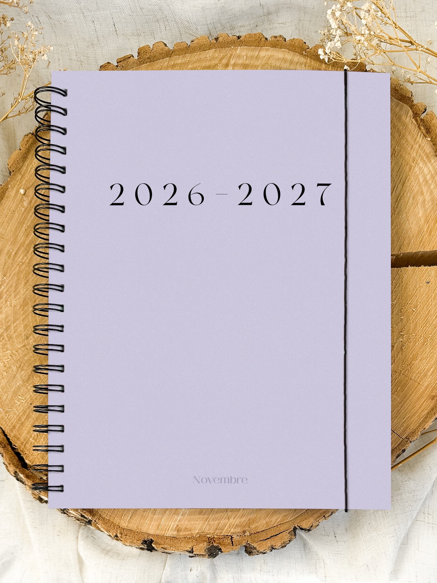 Agenda 2026-2027 Lavande Grand format