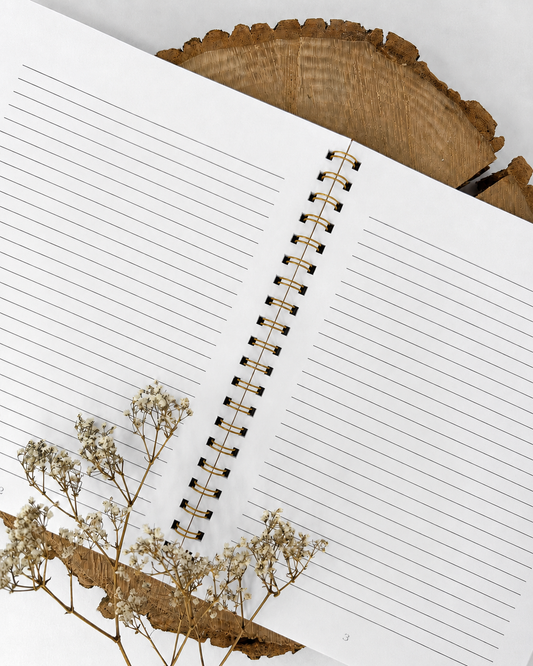 Cahier de notes Damier d’Été Grand format
