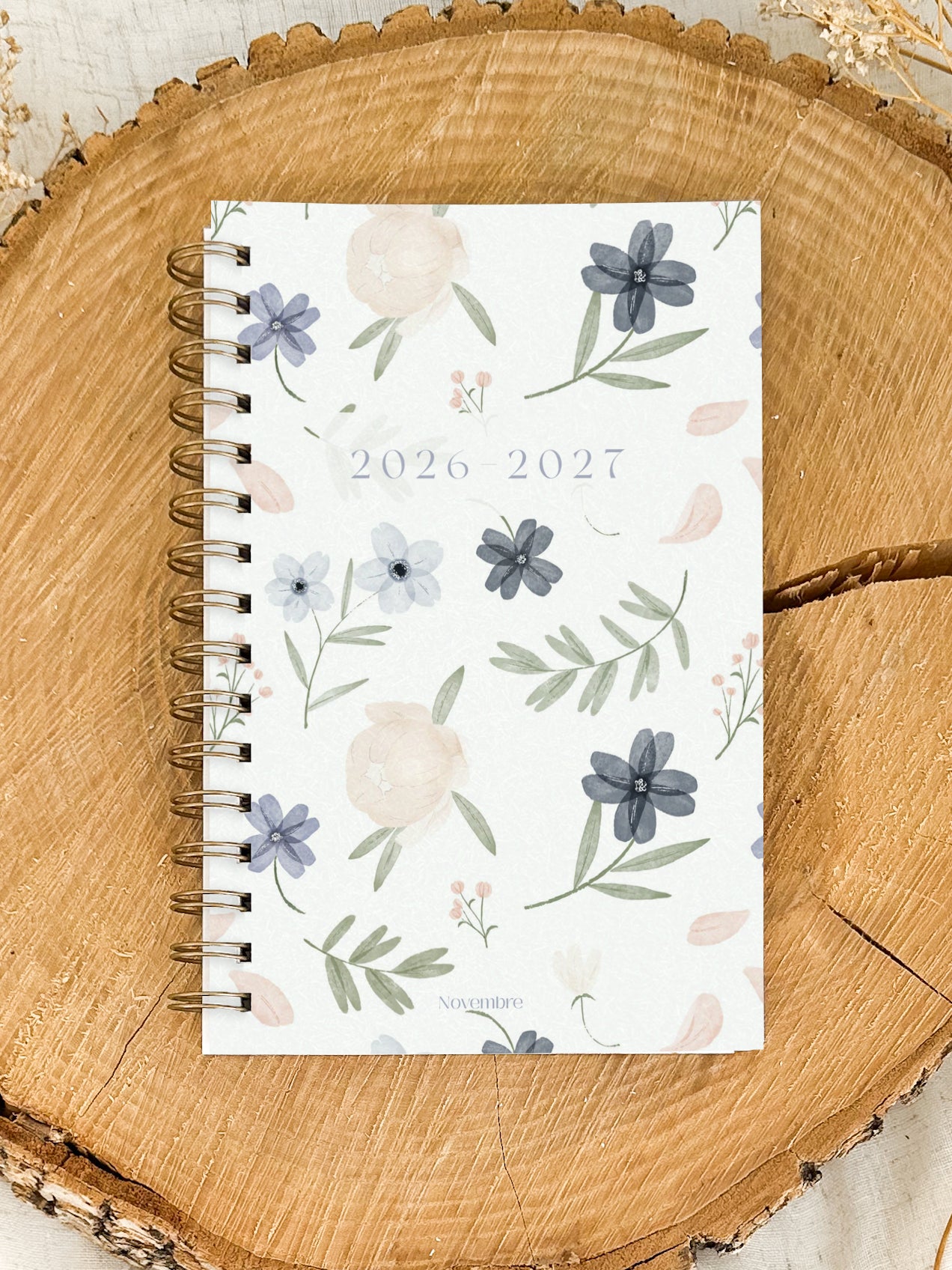 Agenda 2026-2027 Jardin d'Azur Format de poche