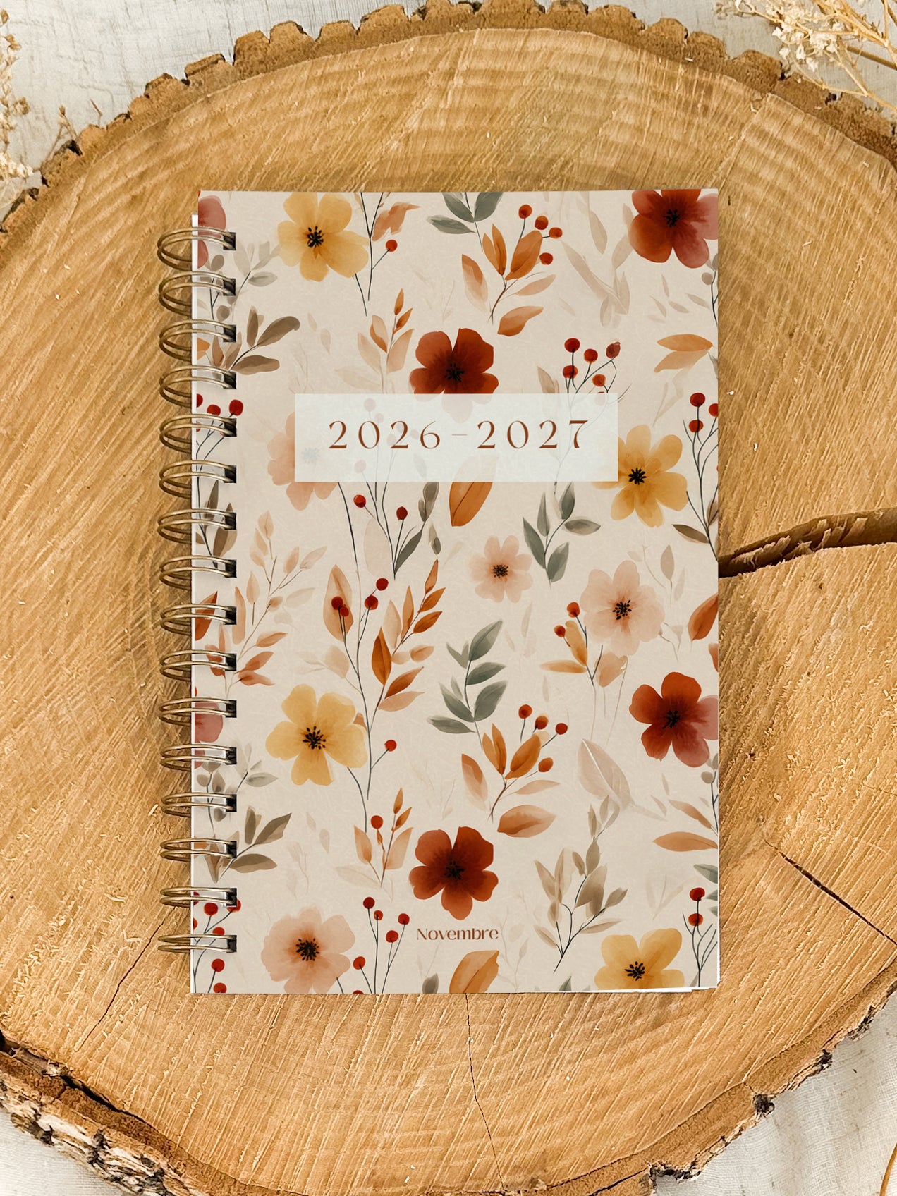 Agenda 2026-2027 Cannelle Format de poche