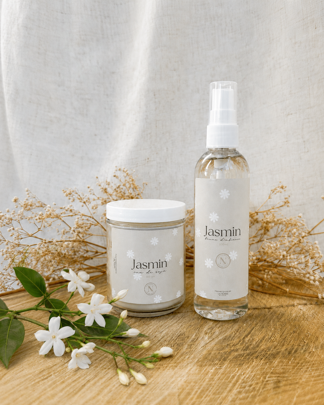 Bruine d’ambiance parfum de Jasmin