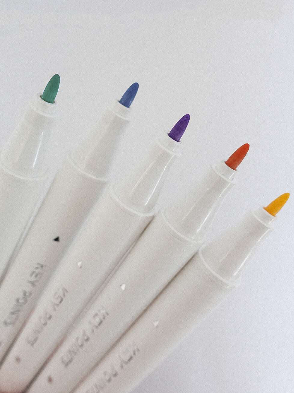 Coffret de 5 surligneurs pastels à double extrémités