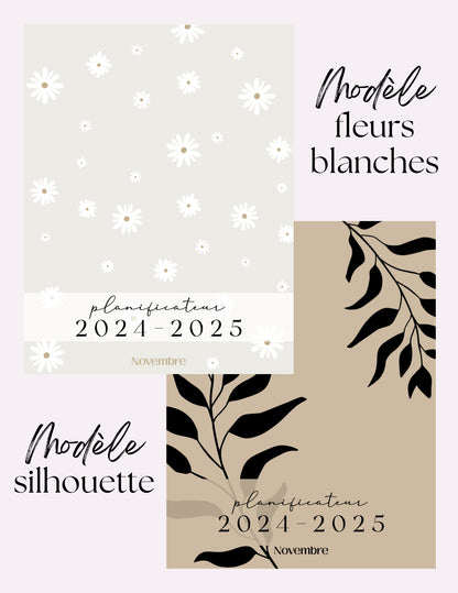 Planificateur pour enseignant - Novembre Boutique