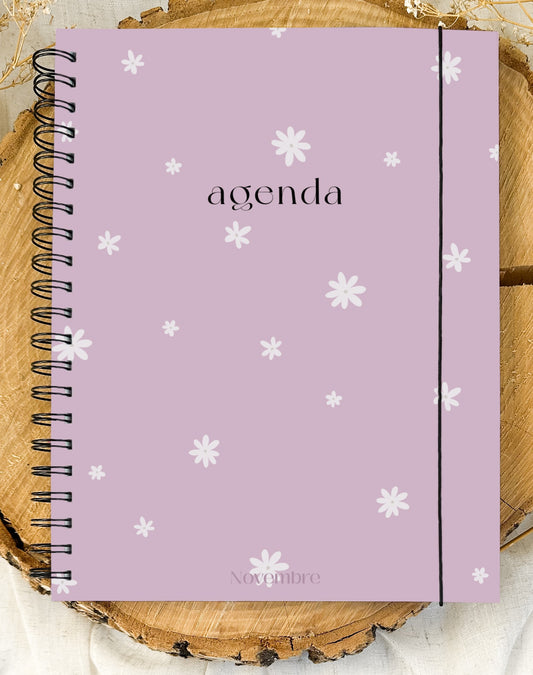 Agenda non-daté 12 mois Rosie
