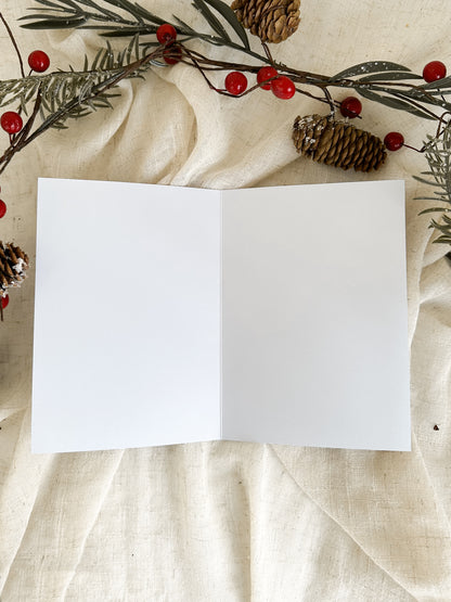 Carte de Noël Branche