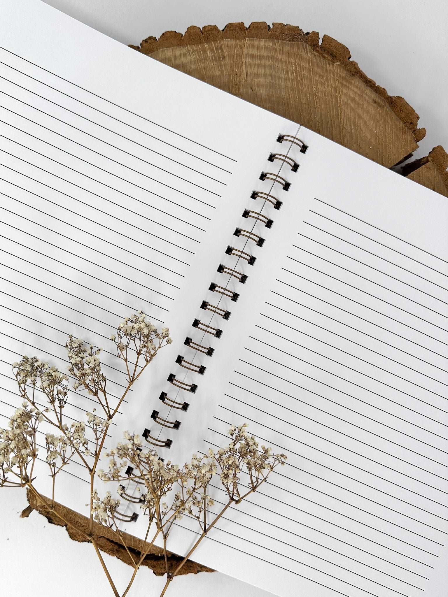 Cahier de notes grand format Eucalyptus