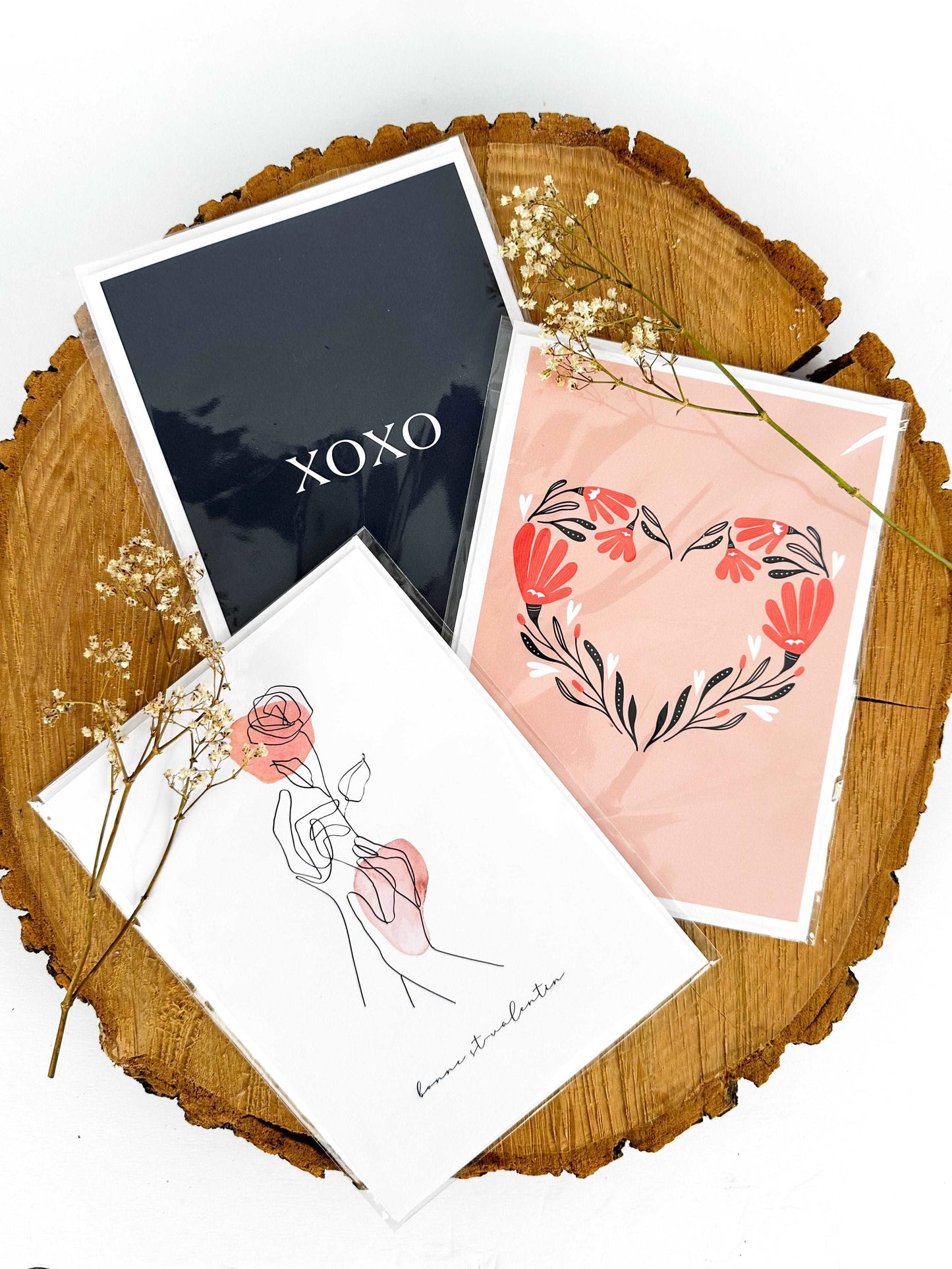 Ensemble de cartes de Saint-Valentin - Novembre Boutique