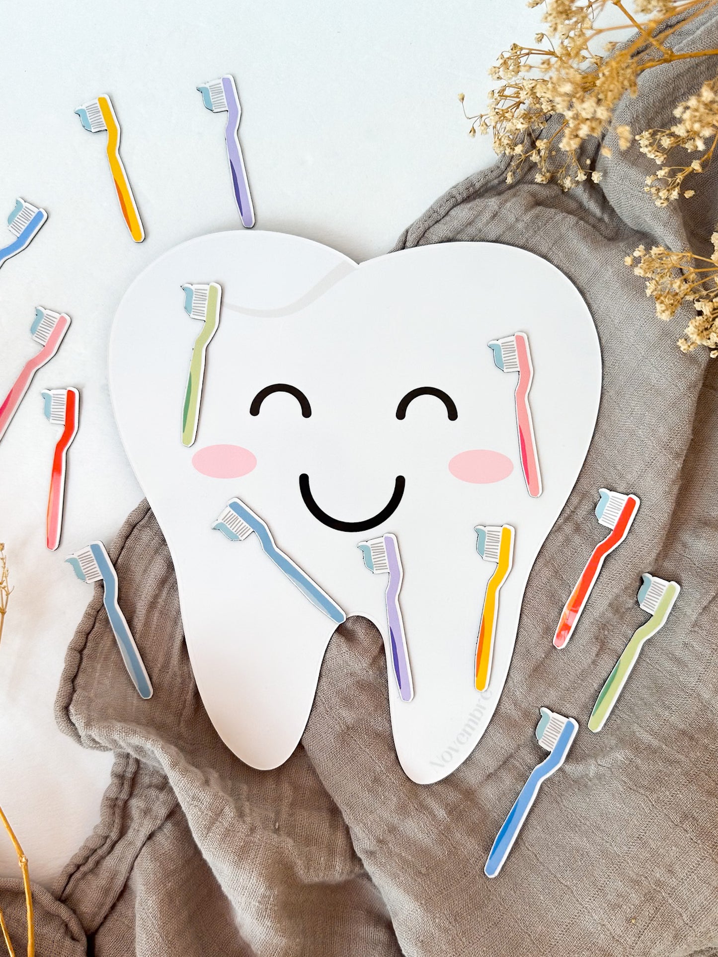 Système de motivation au brossage des dents pour enfants