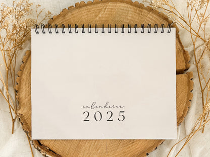 Calendrier familial 2025 Greige