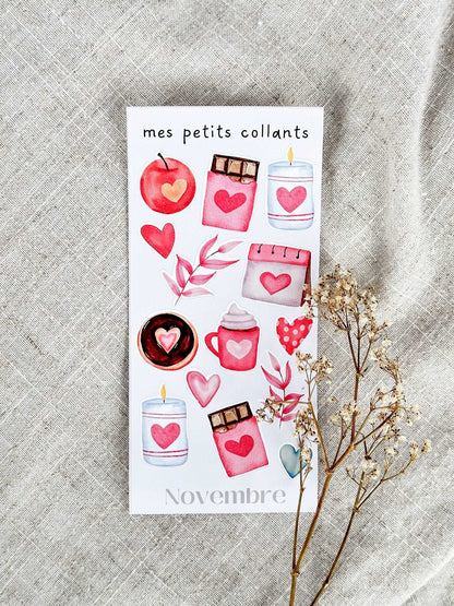 Mes petits collants édition Saint-Valentin - Novembre Boutique