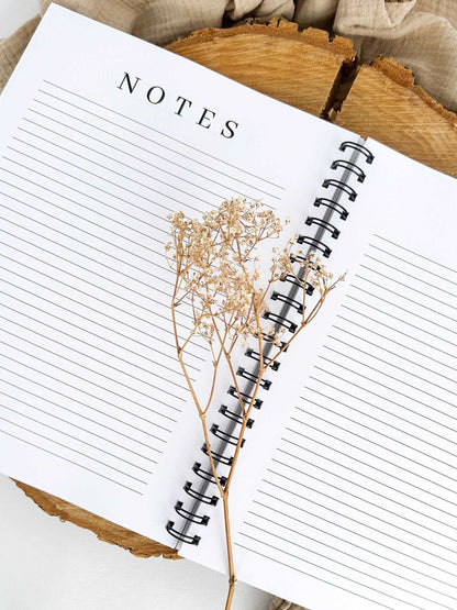 Agenda non-daté 12 mois Flora - Novembre Boutique