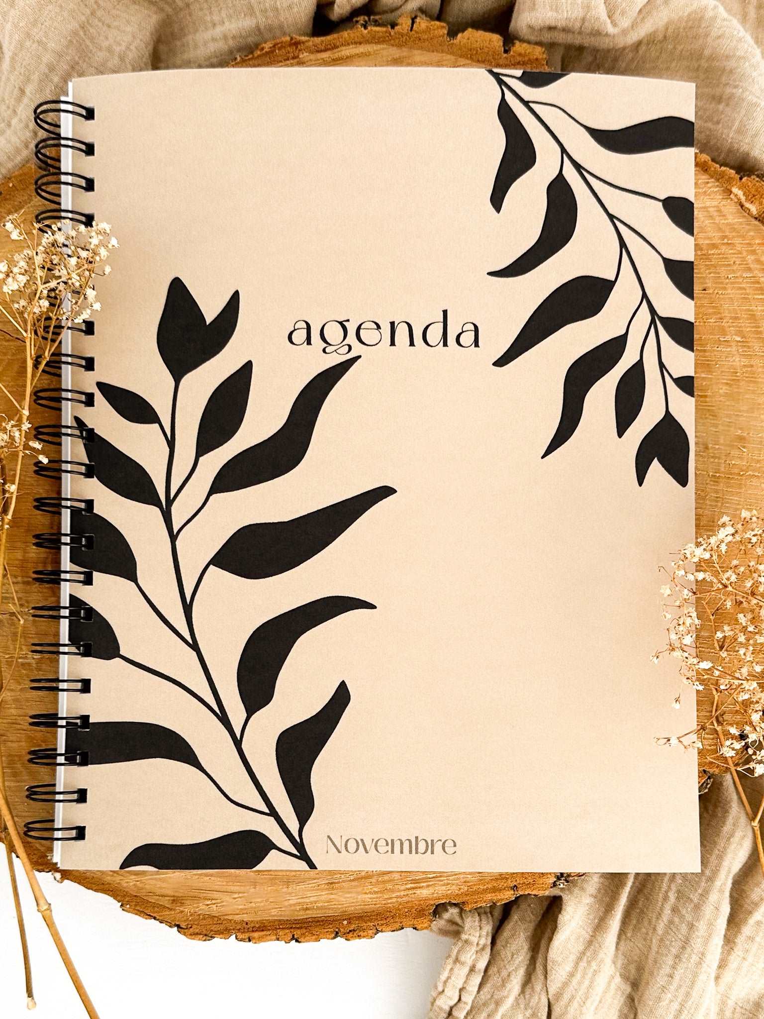 Agenda non-daté 12 mois Silhouette 2e édition - Novembre Boutique