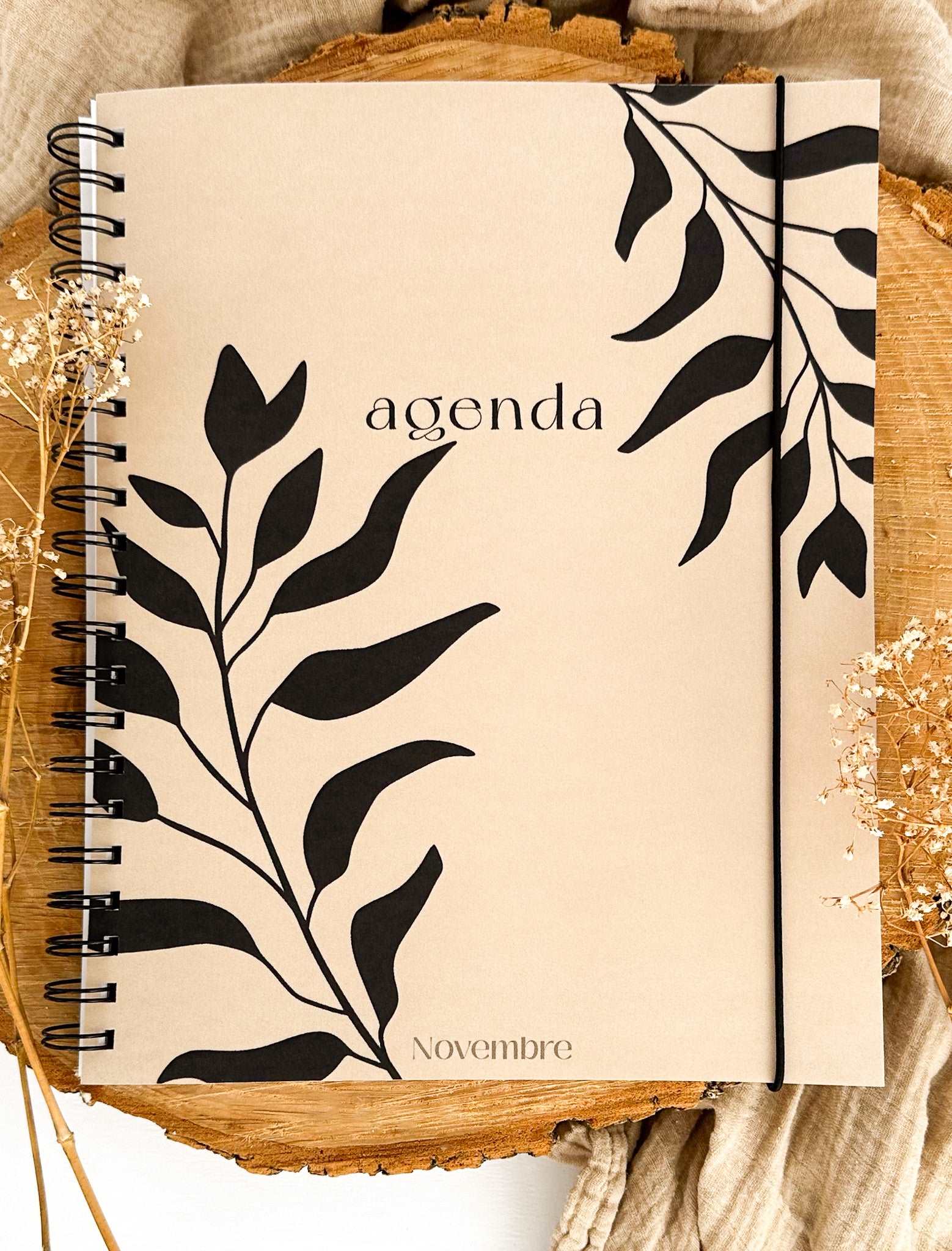 Agenda non-daté 12 mois Silhouette 2e édition - Novembre Boutique