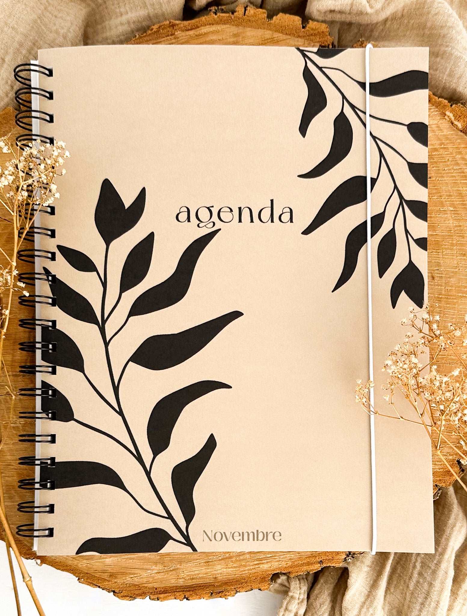 Agenda non-daté 12 mois Silhouette 2e édition - Novembre Boutique