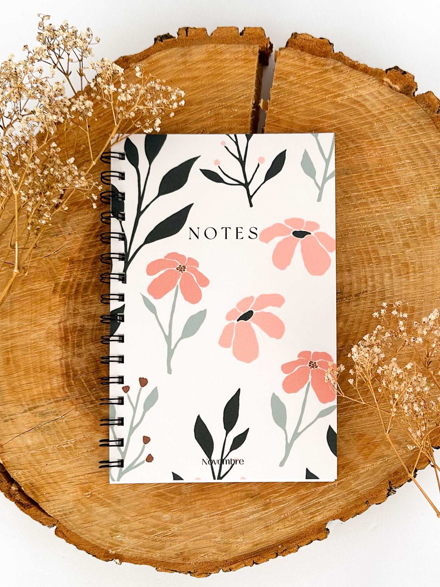 Cahier de notes Flora - Novembre Boutique