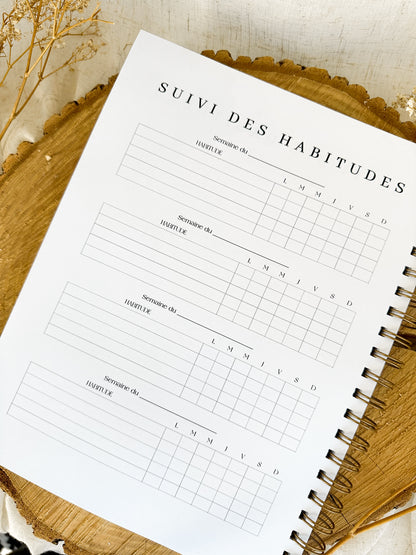 Agenda 2025-2026 grand format Jardin d’Azur