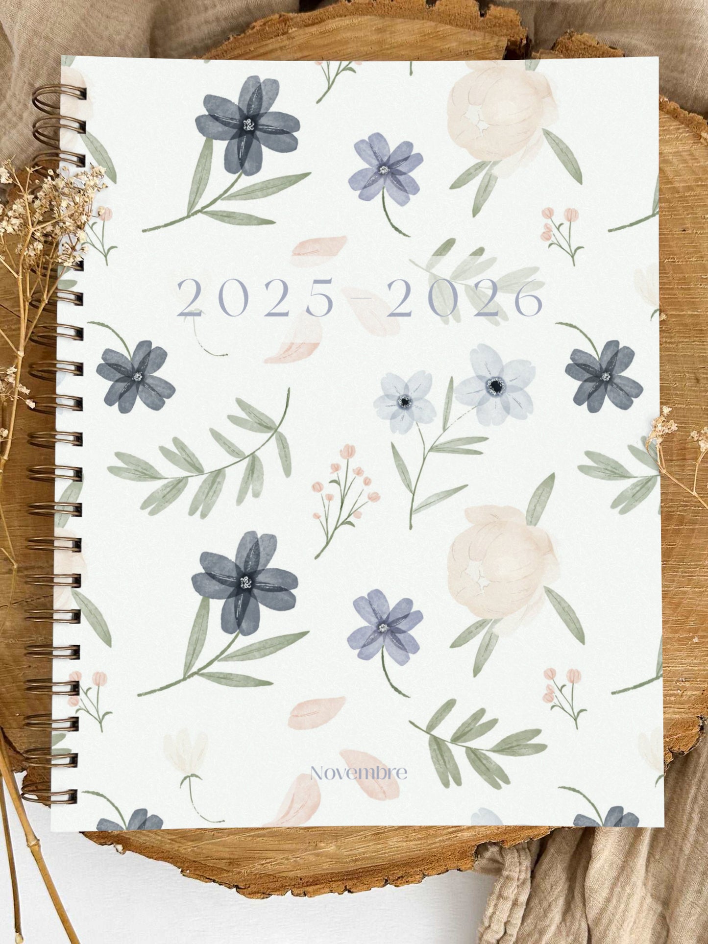 Agenda 2025-2026 grand format Jardin d’Azur