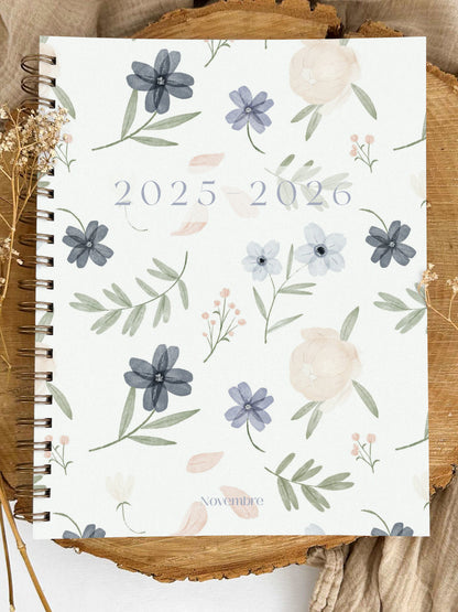Agenda 2025-2026 grand format Jardin d’Azur