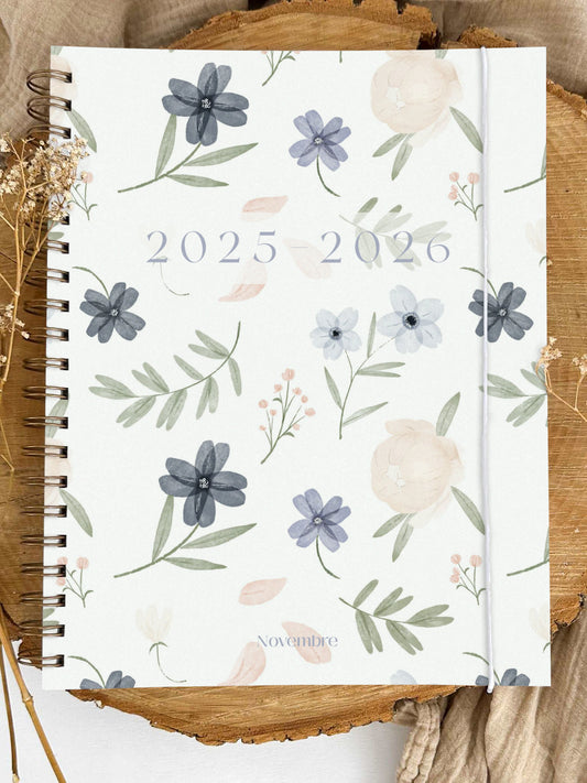 Agenda 2025-2026 grand format Jardin d’Azur