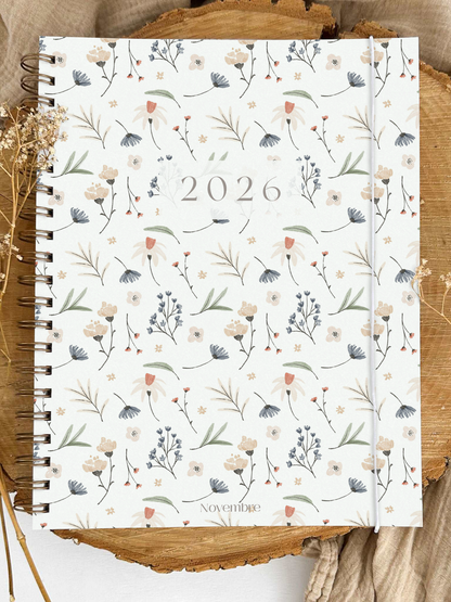 Agenda 2026 Fleuri Grand format