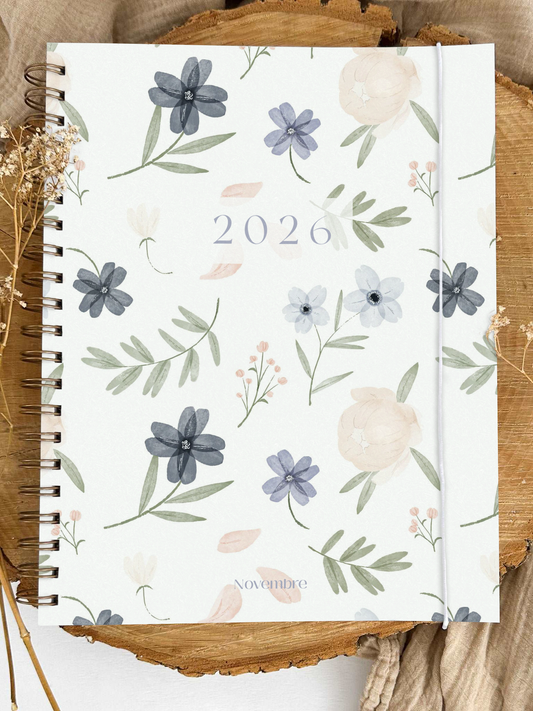 Agenda 2026 Jardin d’Azur Grand format