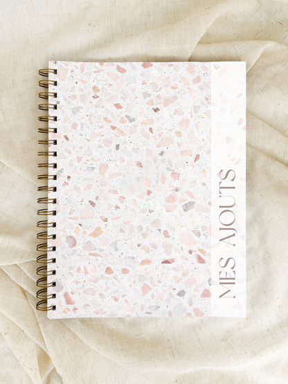 Agenda non-daté 12 mois Porcelaine Grand format
