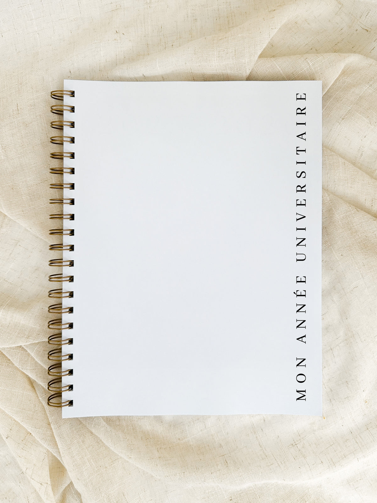 Agenda 2027 Fleurs blanches Grand format