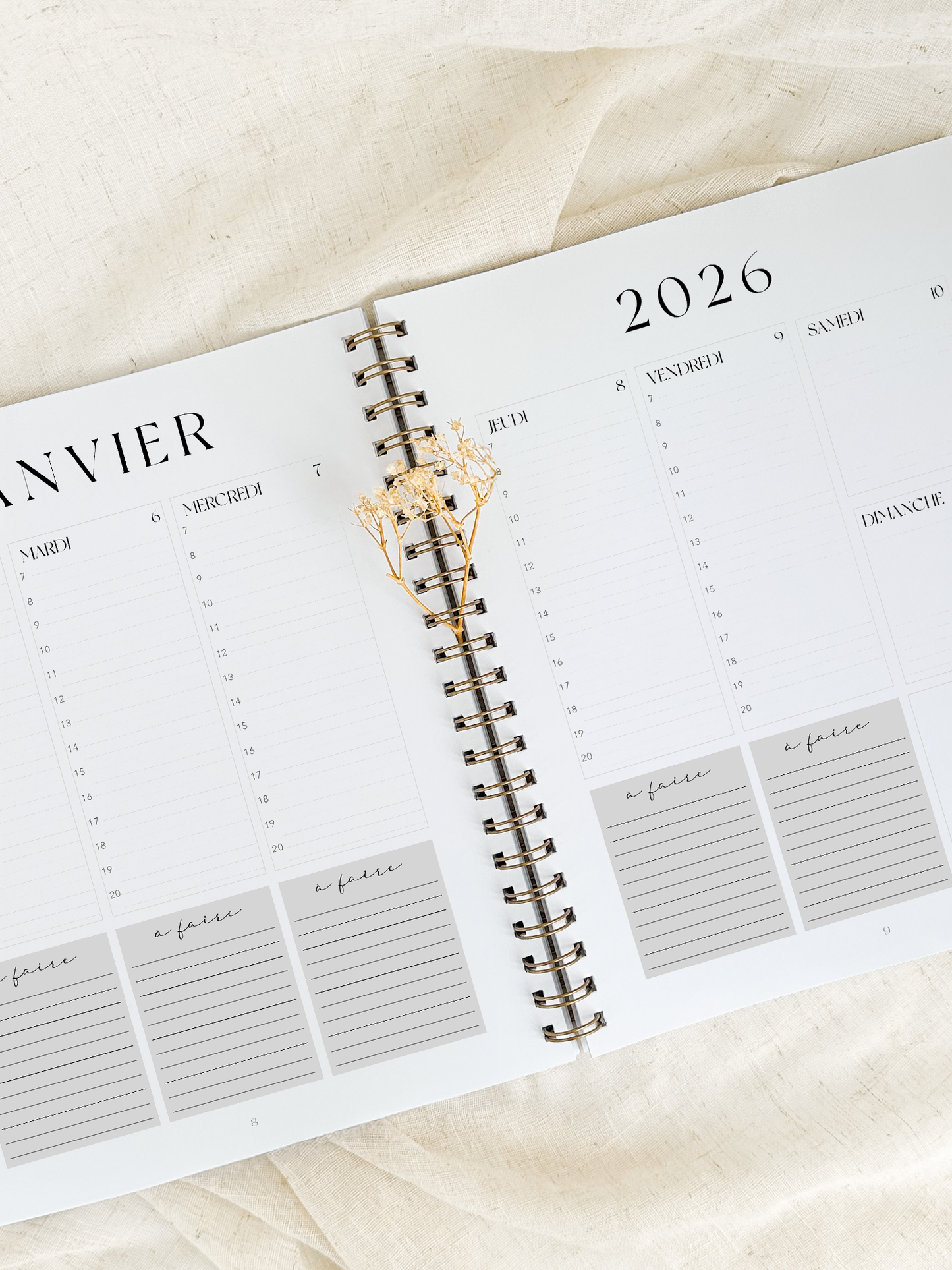 Agenda 2026 Flora Grand format