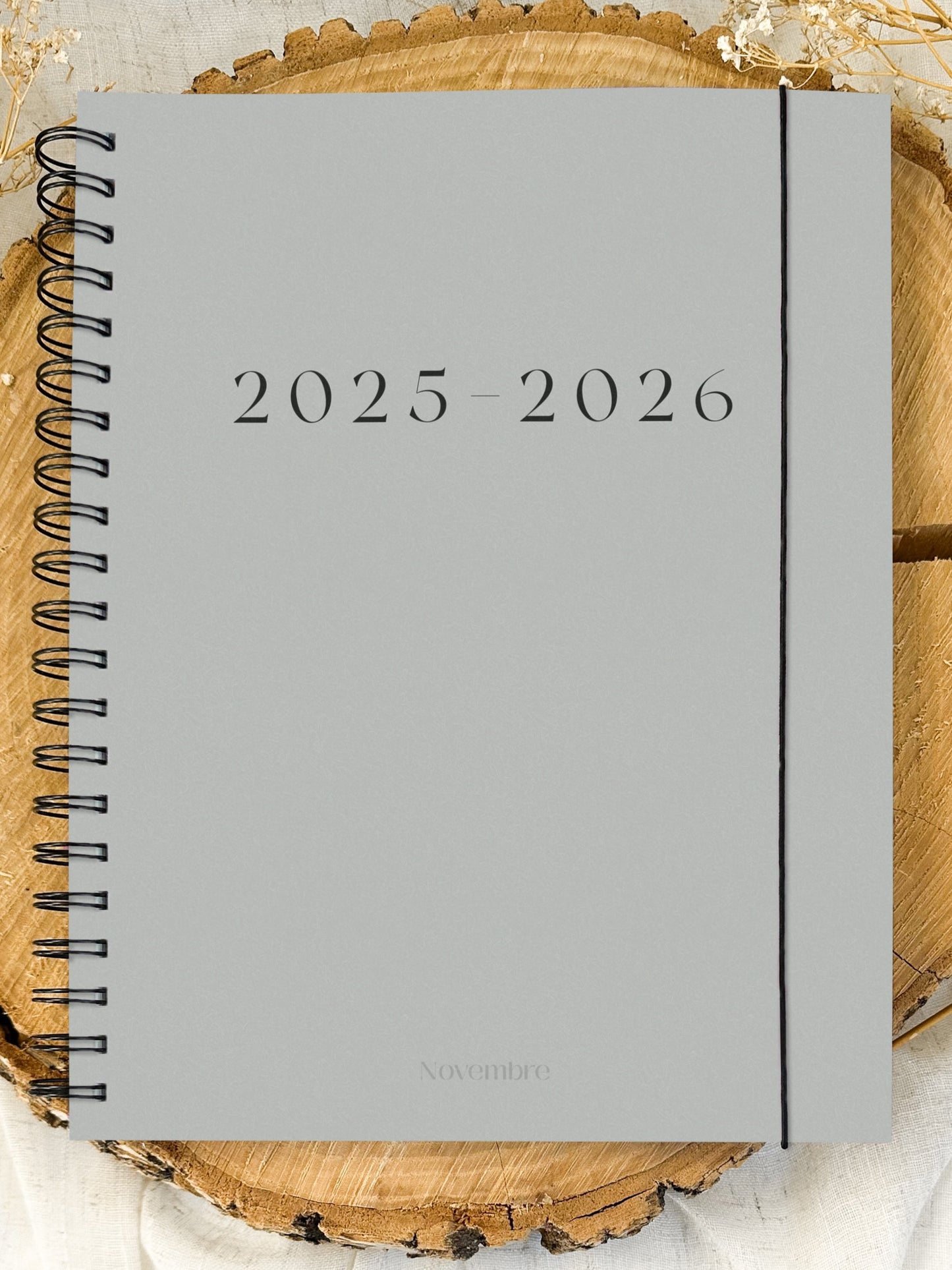 Agenda 2025-2026 grand format Greige