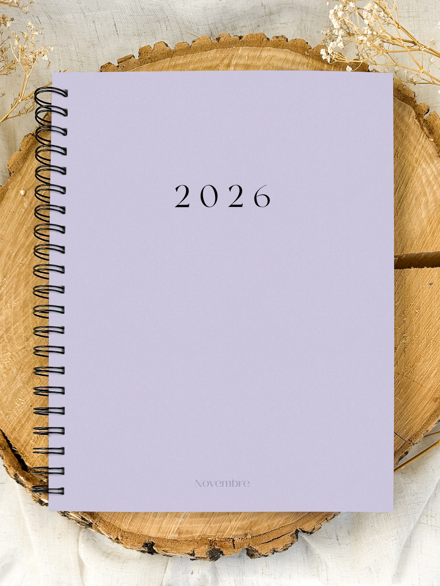 Agenda 2026 Lavande Grand format