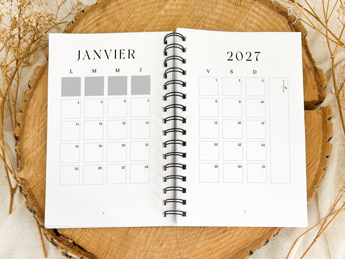 Agenda 2027 Rosie Format de poche