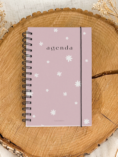 Agenda non-daté 12 mois Rosie Format de poche