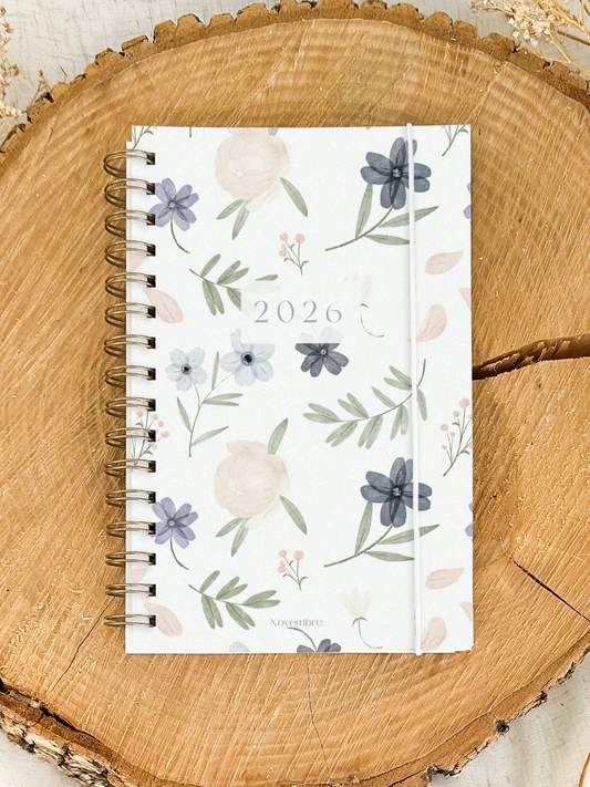 Agenda 2026 Jardin d'Azur Format de poche