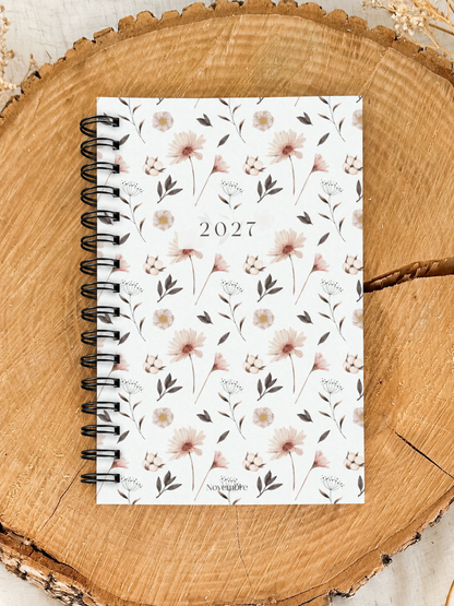 Agenda 2027 Fleurs nordiques Format de poche