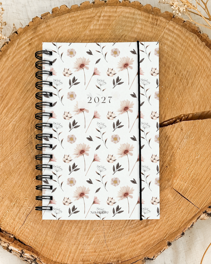 Agenda 2027 Fleurs nordiques Format de poche