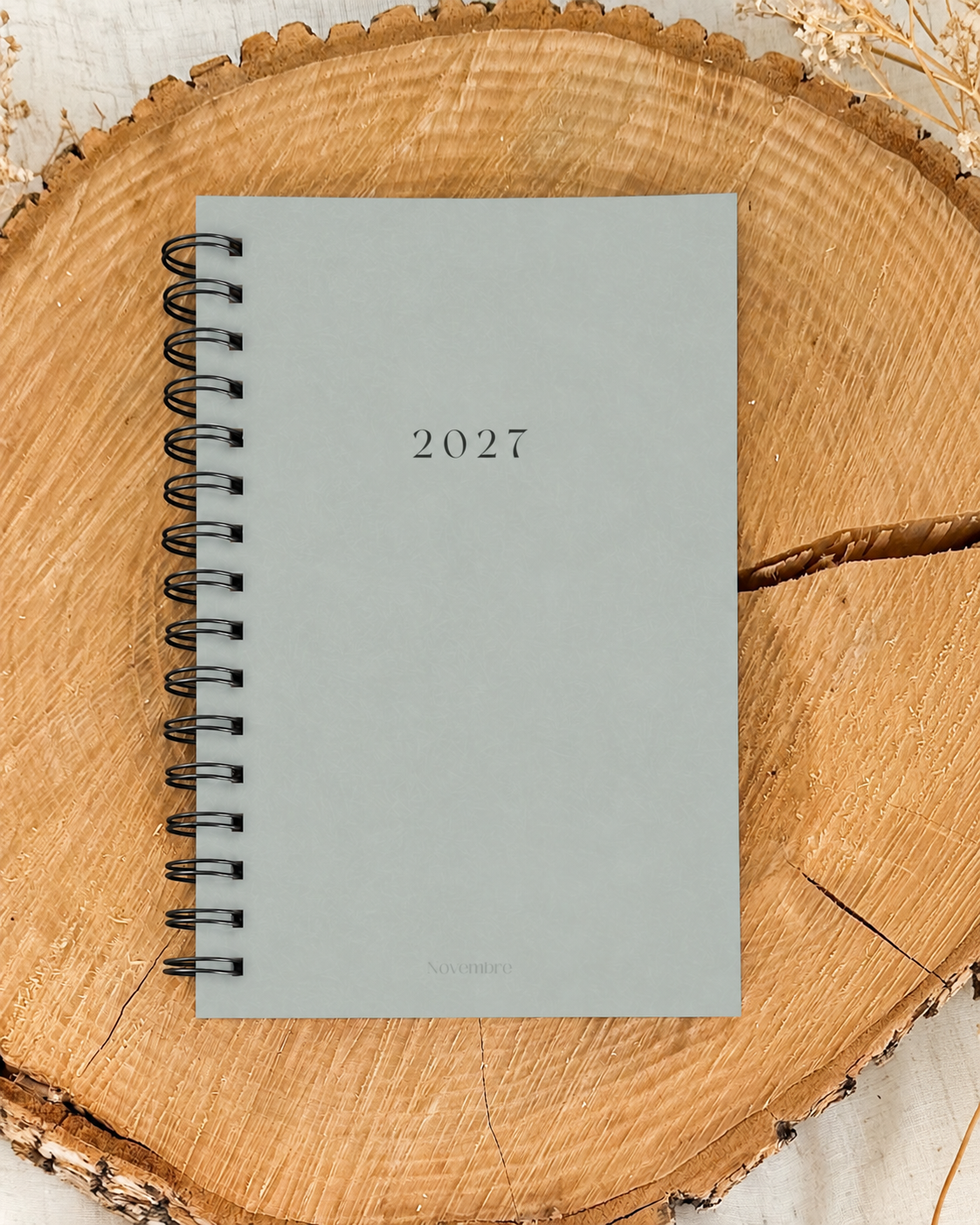 Agenda 2027 Greige Format de poche