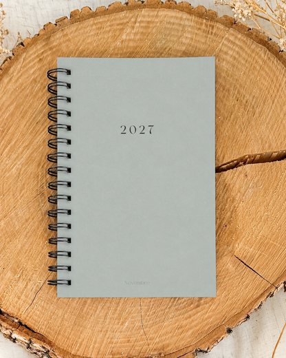 Agenda 2027 Greige Format de poche