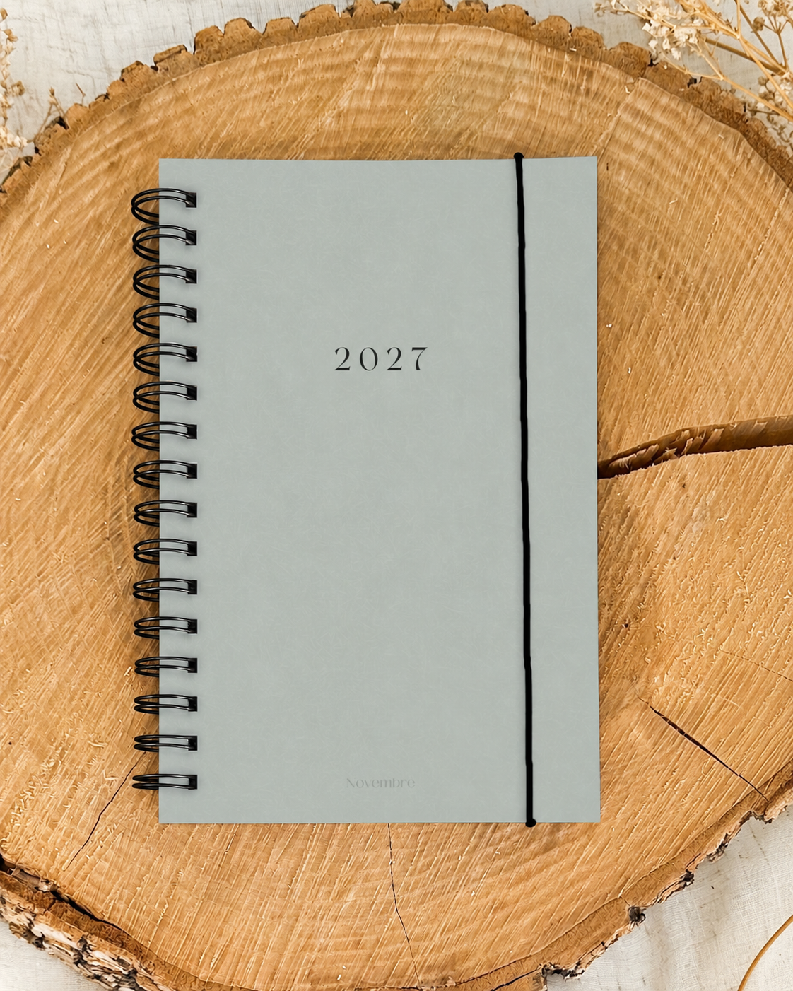 Agenda 2027 Greige Format de poche