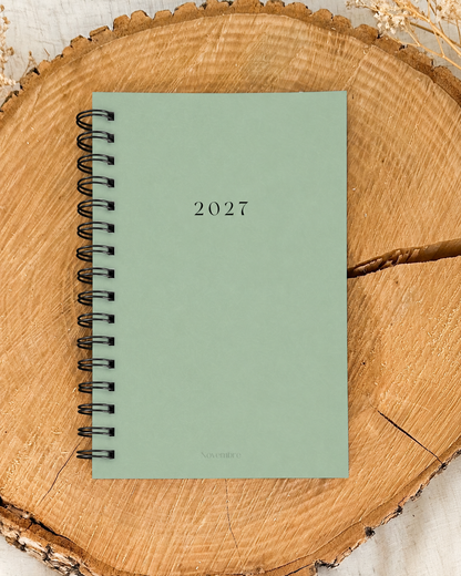 Agenda 2027 Sauge Format de poche